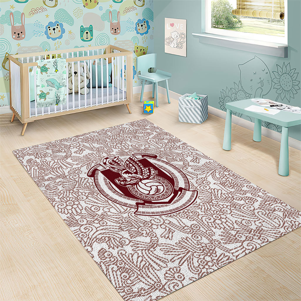 2026 World Football Host Country Mexico Area Rug White Version