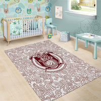 2026 World Football Host Country Mexico Area Rug White Version