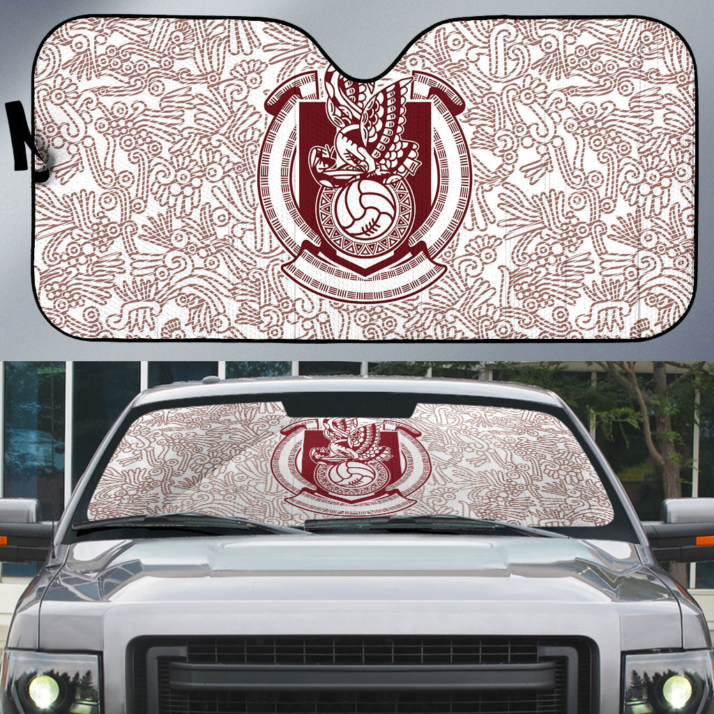 2026 World Football Host Country Mexico Auto Sun Shade White Version