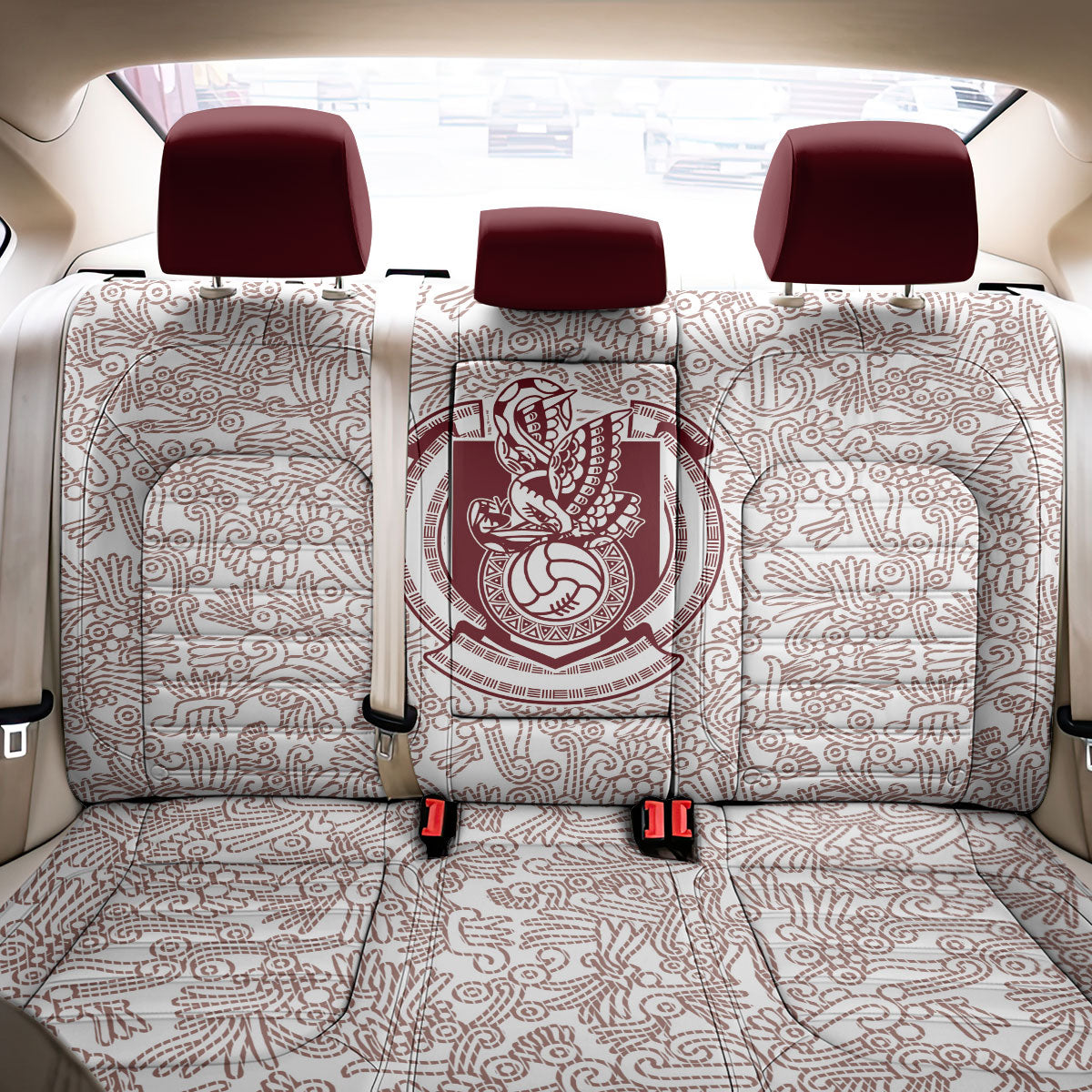 2026 World Football Host Country Mexico Back Car Seat Cover White Version