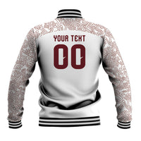 2026 World Football Host Country Mexico Custom Baseball Jacket White Version