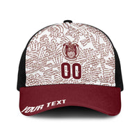2026 World Football Host Country Mexico Personalized Baseball Net Cap White Version