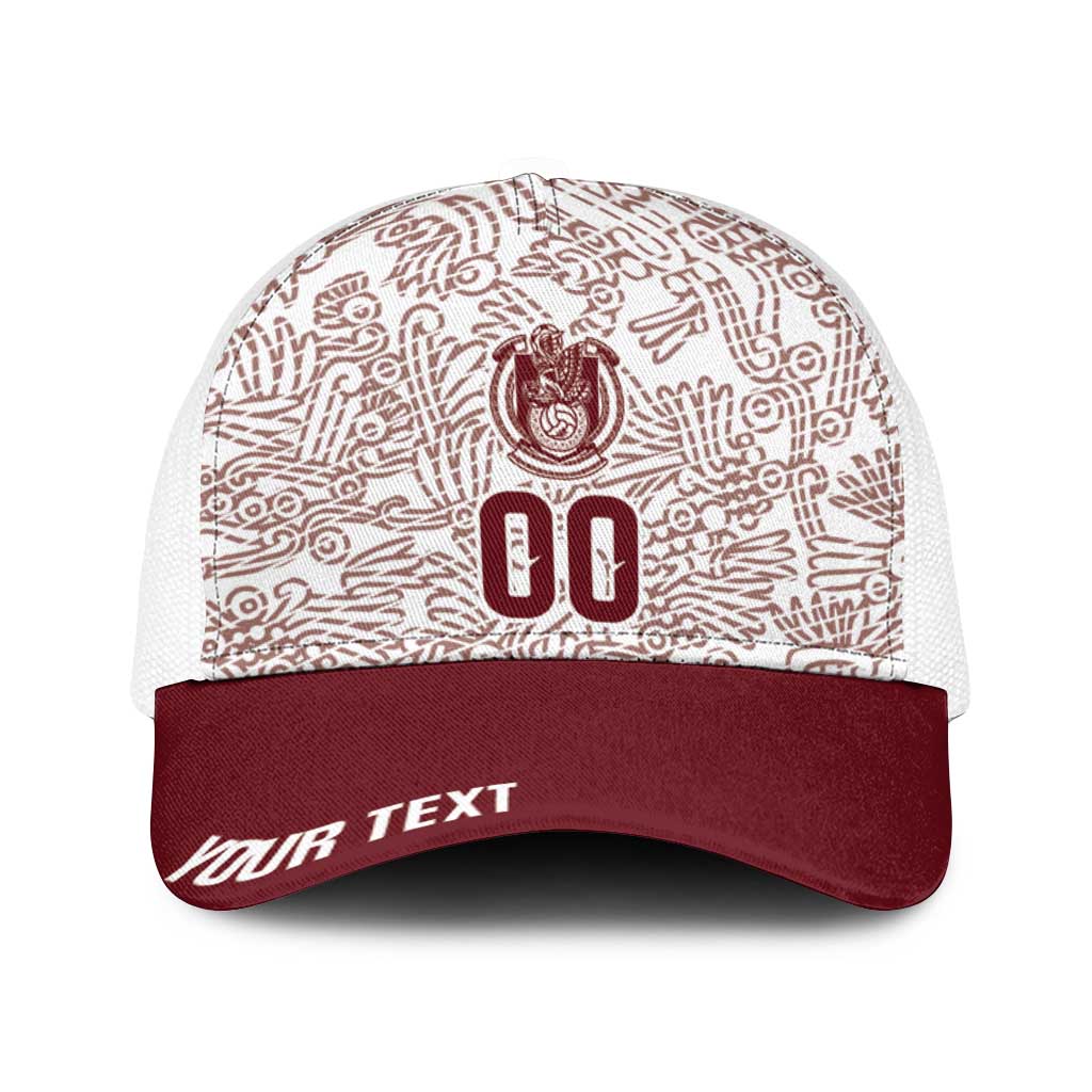 2026 World Football Host Country Mexico Personalized Baseball Net Cap White Version
