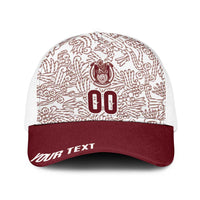 2026 World Football Host Country Mexico Personalized Baseball Net Cap White Version
