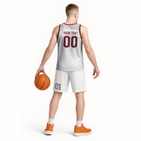 2026 World Football Host Country Mexico Custom Basketball Jersey White Version