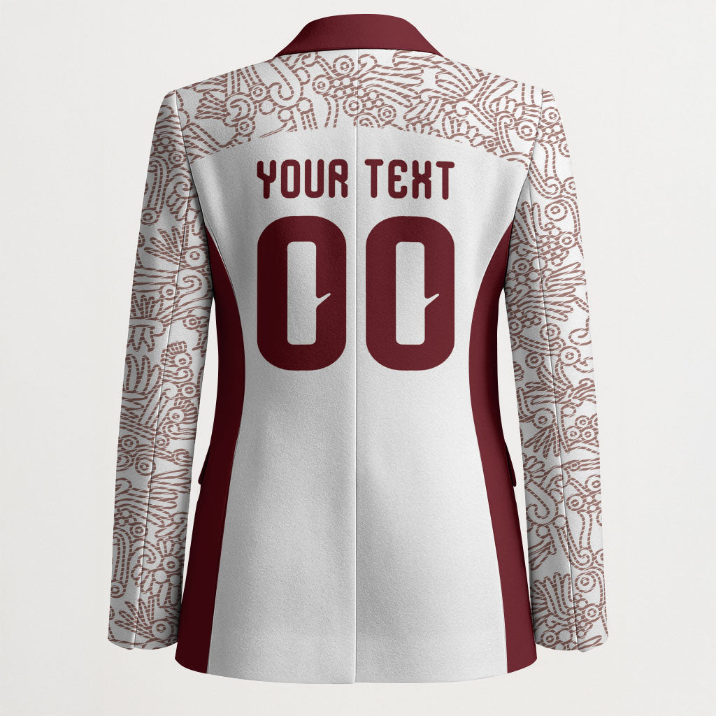2026 World Football Host Country Mexico Custom Blazer White Version