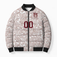 2026 World Football Host Country Mexico Custom Bomber Puffer Jacket White Version