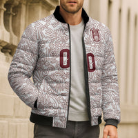 2026 World Football Host Country Mexico Custom Bomber Puffer Jacket White Version