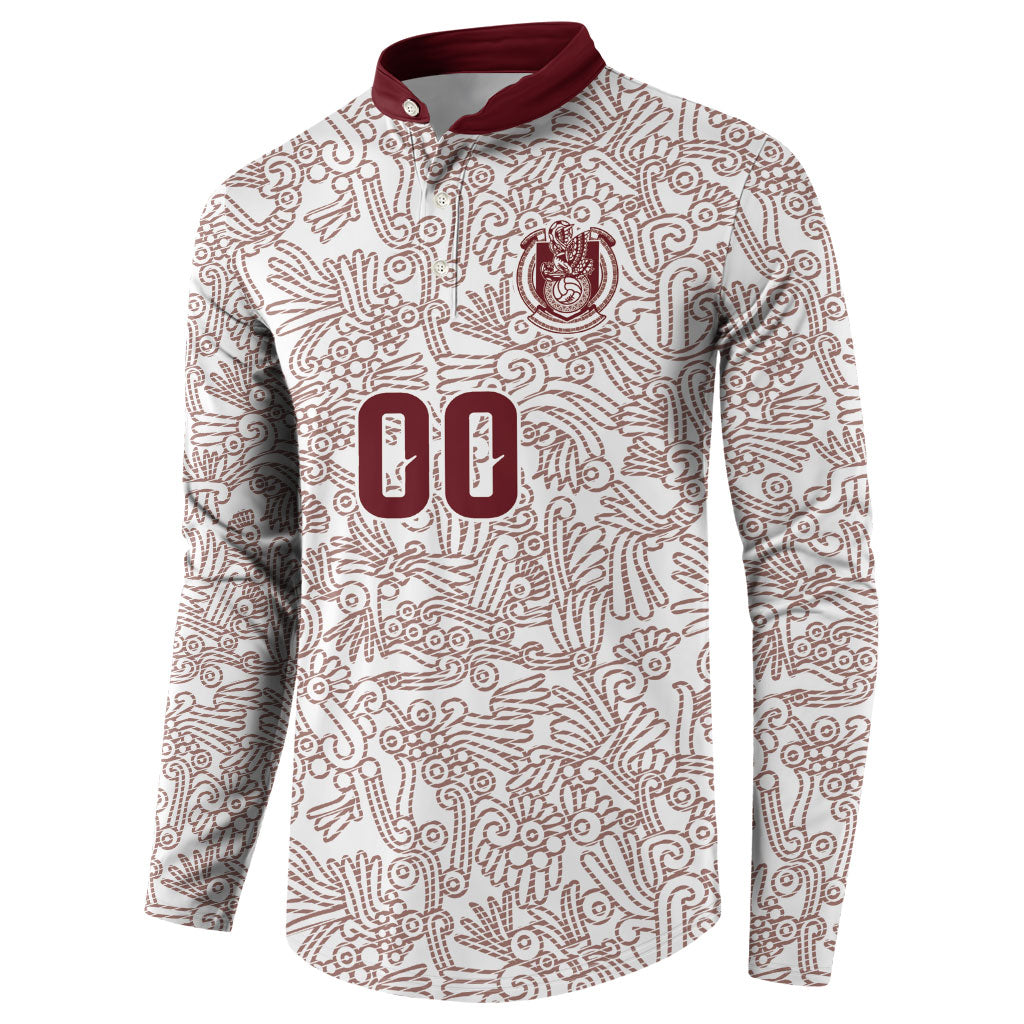 2026 World Football Host Country Mexico Custom Button Sweatshirt White Version