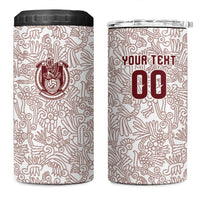 2026 World Football Host Country Mexico Custom 4 in 1 Can Cooler Tumbler White Version