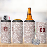 2026 World Football Host Country Mexico Custom 4 in 1 Can Cooler Tumbler White Version