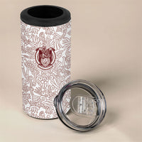 2026 World Football Host Country Mexico Custom 4 in 1 Can Cooler Tumbler White Version