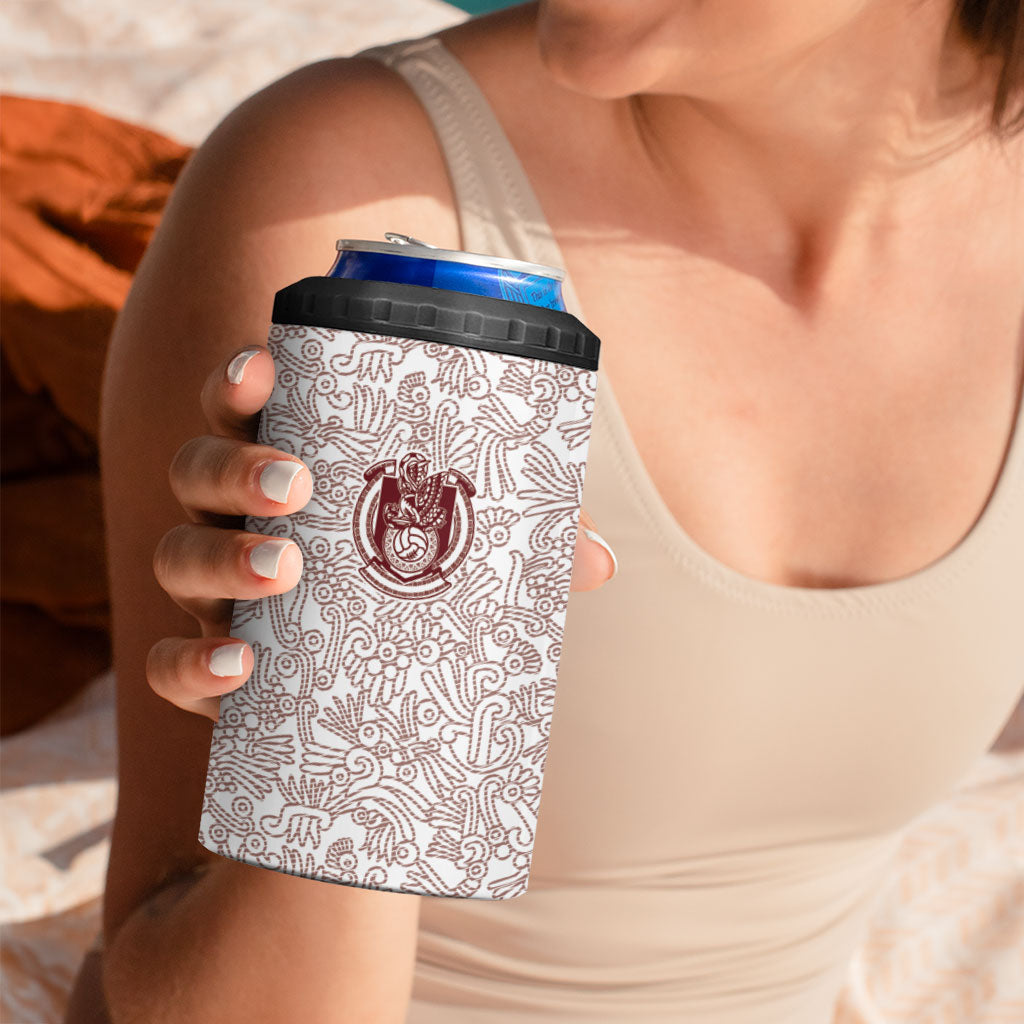 2026 World Football Host Country Mexico Custom 4 in 1 Can Cooler Tumbler White Version