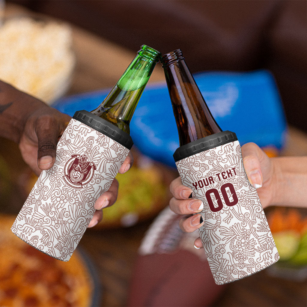 2026 World Football Host Country Mexico Custom 4 in 1 Can Cooler Tumbler White Version