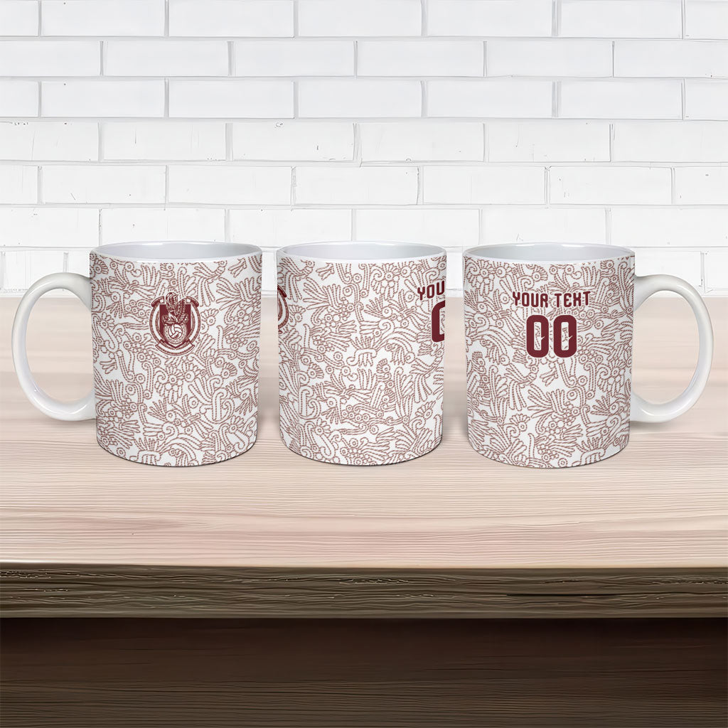 2026 World Football Host Country Mexico Custom Ceramic Mug White Version