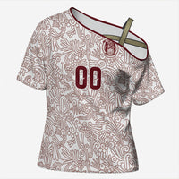 2026 World Football Host Country Mexico Custom Cross Shoulder Shirt White Version