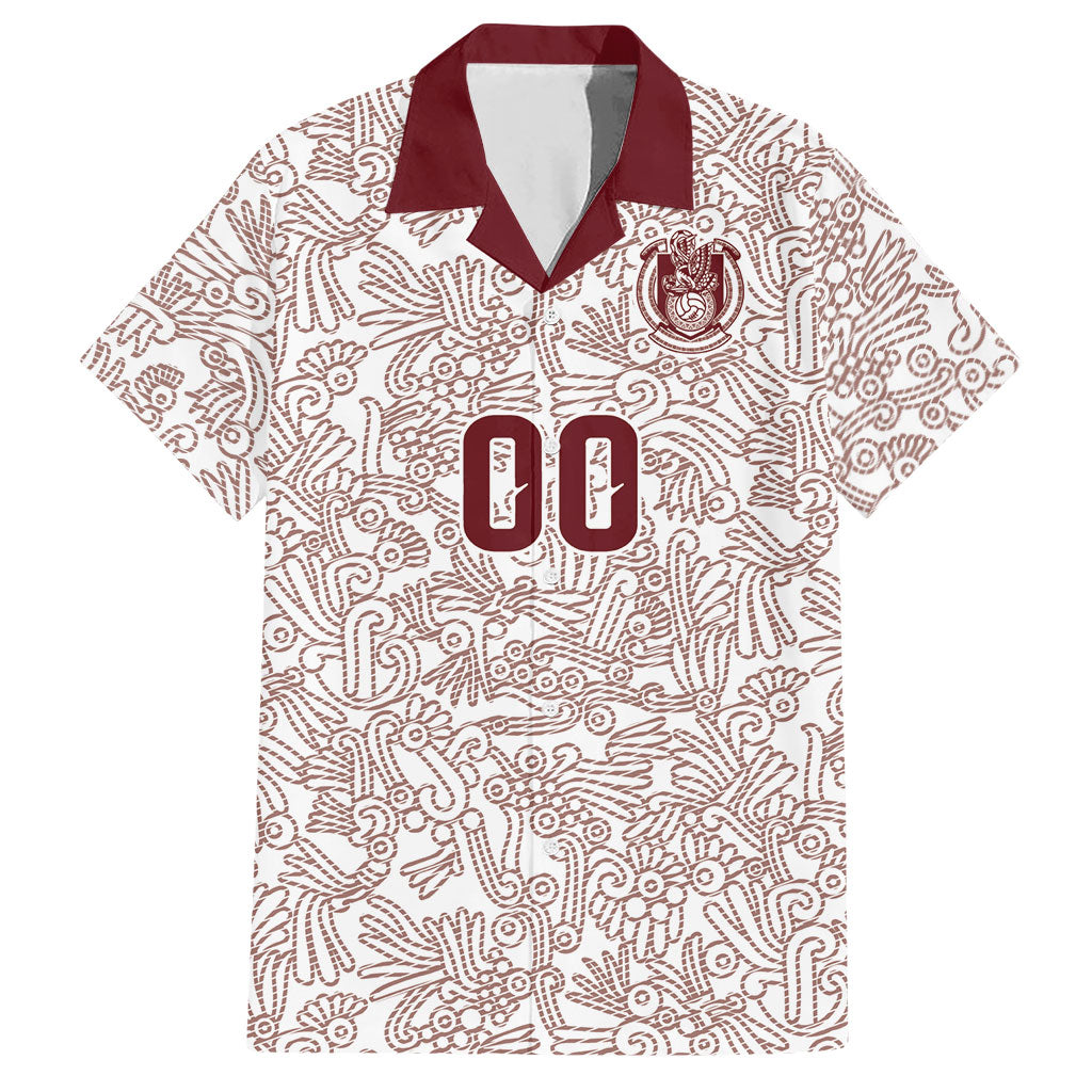 2026 World Football Host Country Mexico Custom Hawaiian Shirt White Version