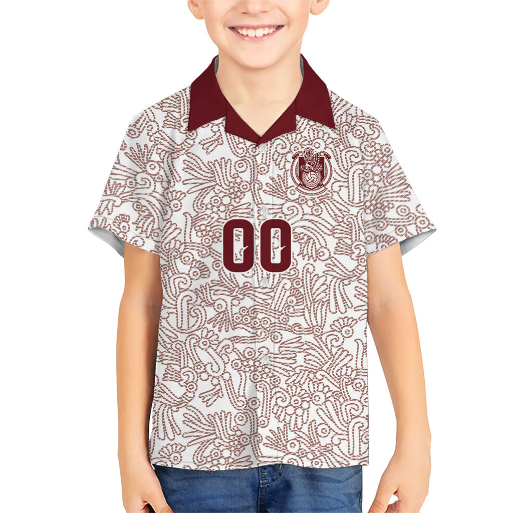 2026 World Football Host Country Mexico Custom Hawaiian Shirt White Version