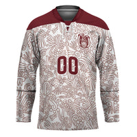 2026 World Football Host Country Mexico Custom Hockey Jersey White Version