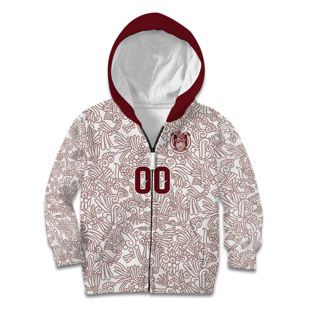 2026 World Football Host Country Mexico Custom Kid Hoodie White Version
