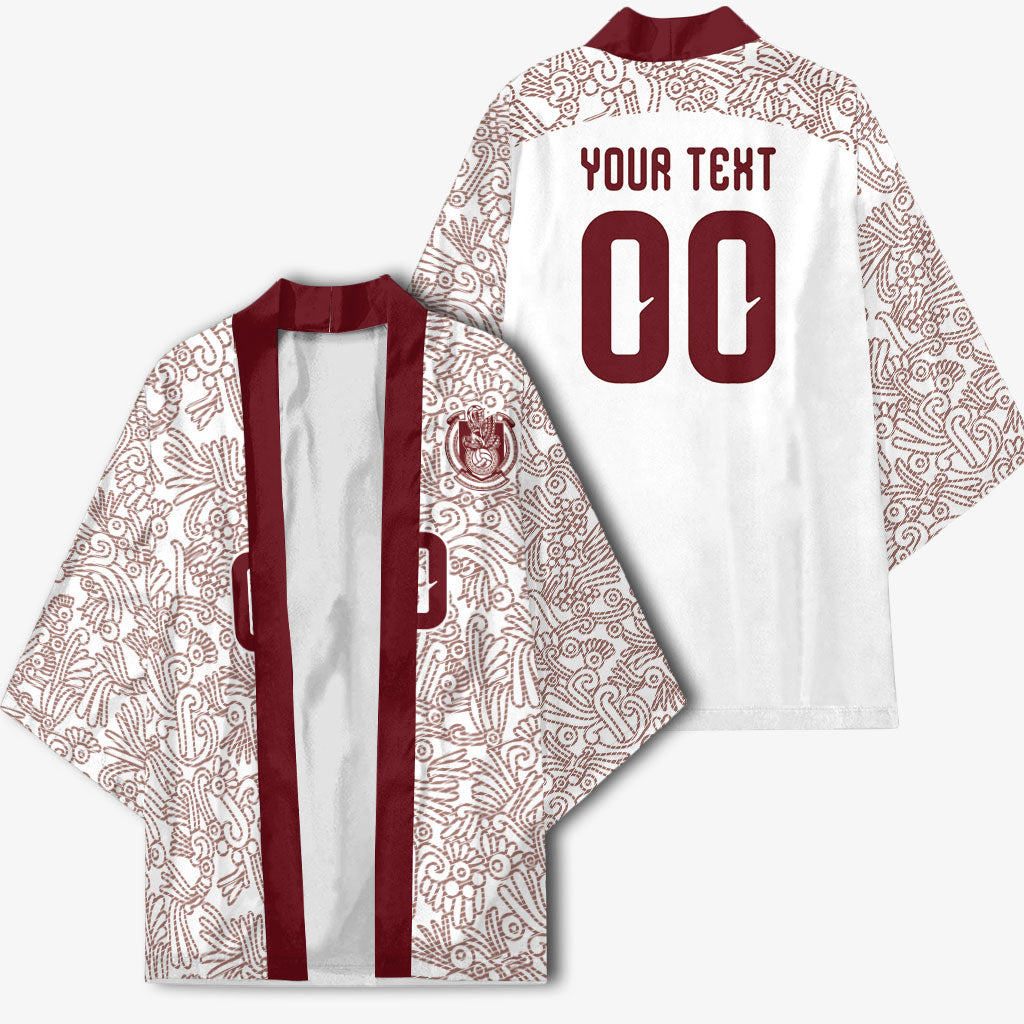 2026 World Football Host Country Mexico Custom Kimono White Version