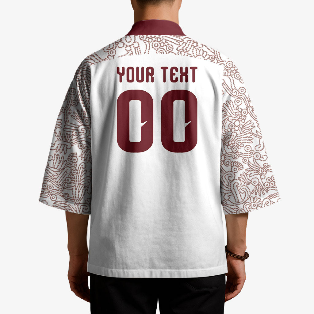 2026 World Football Host Country Mexico Custom Kimono White Version