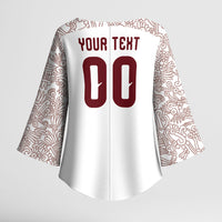 2026 World Football Host Country Mexico Custom Kimono Sleeve Blouse White Version