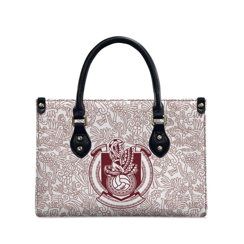 2026 World Football Host Country Mexico Leather Bag White Version