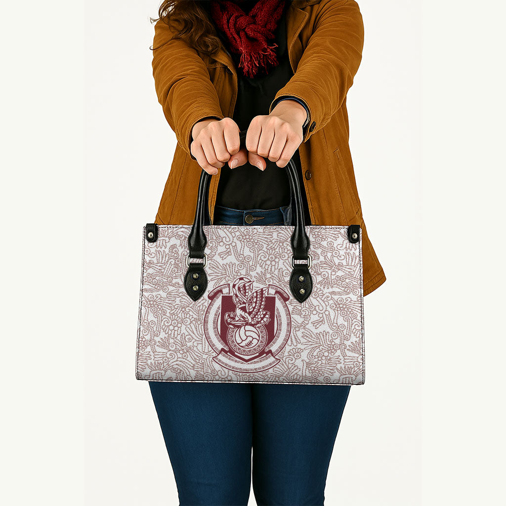 2026 World Football Host Country Mexico Leather Bag White Version