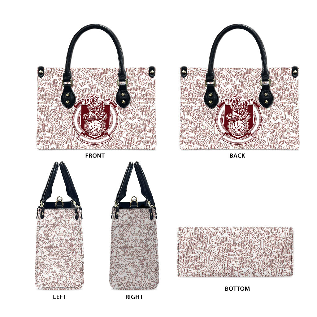 2026 World Football Host Country Mexico Leather Bag White Version