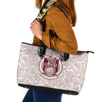 2026 World Football Host Country Mexico Leather Tote Bag White Version