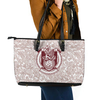 2026 World Football Host Country Mexico Leather Tote Bag White Version