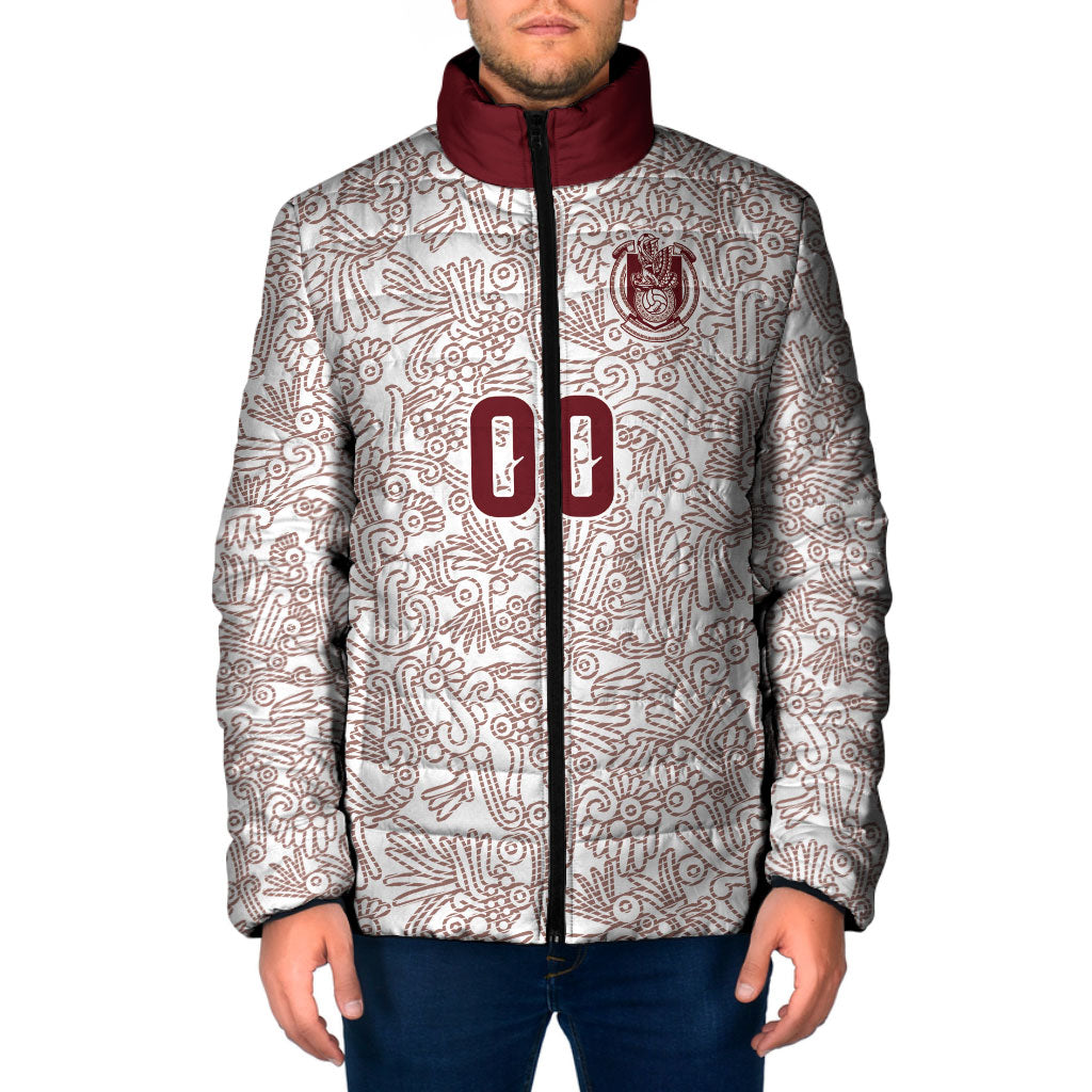 2026 World Football Host Country Mexico Custom Padded Jacket White Version