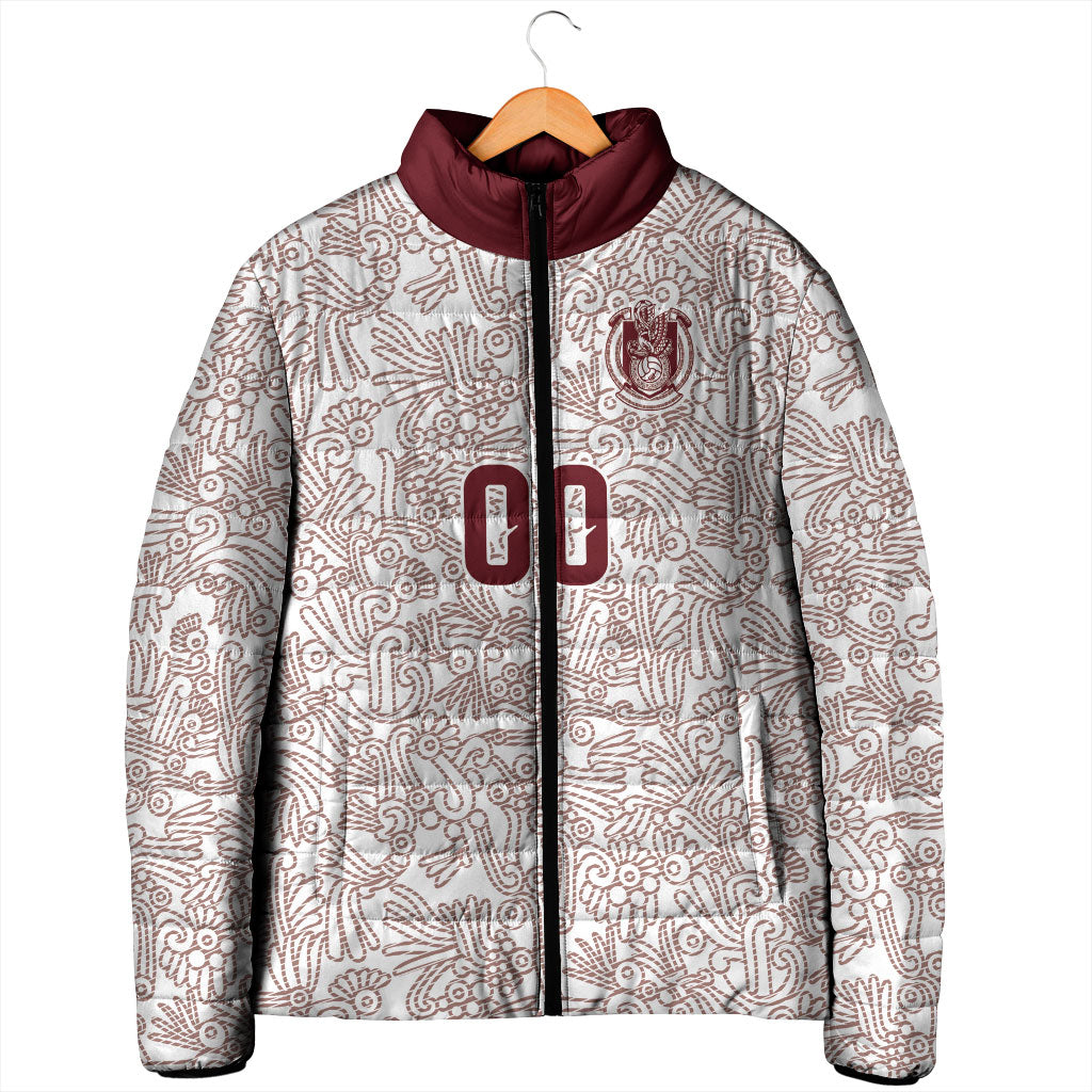 2026 World Football Host Country Mexico Custom Padded Jacket White Version
