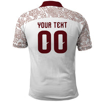 2026 World Football Host Country Mexico Custom Polo Shirt White Version