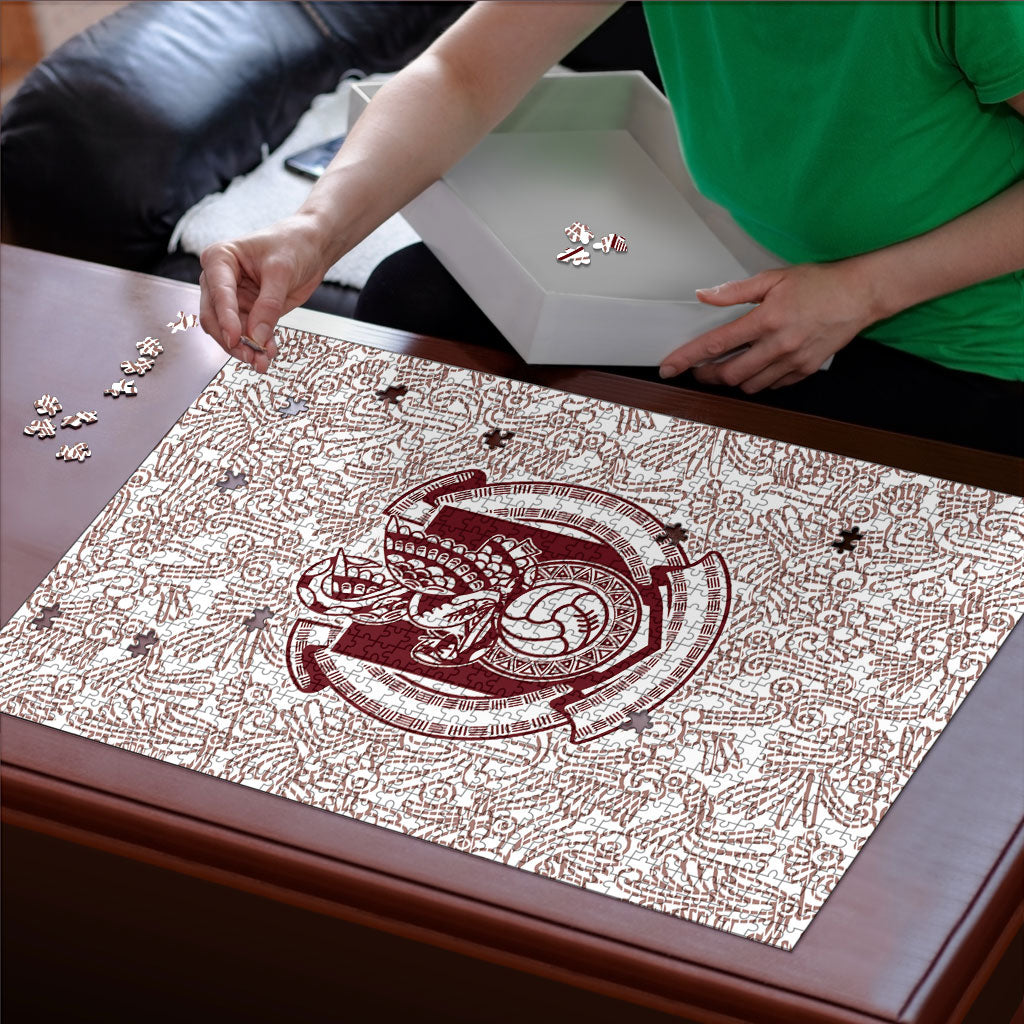 2026 World Football Host Country Mexico Puzzle White Version