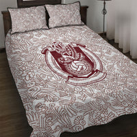 2026 World Football Host Country Mexico Quilt Bed Set White Version