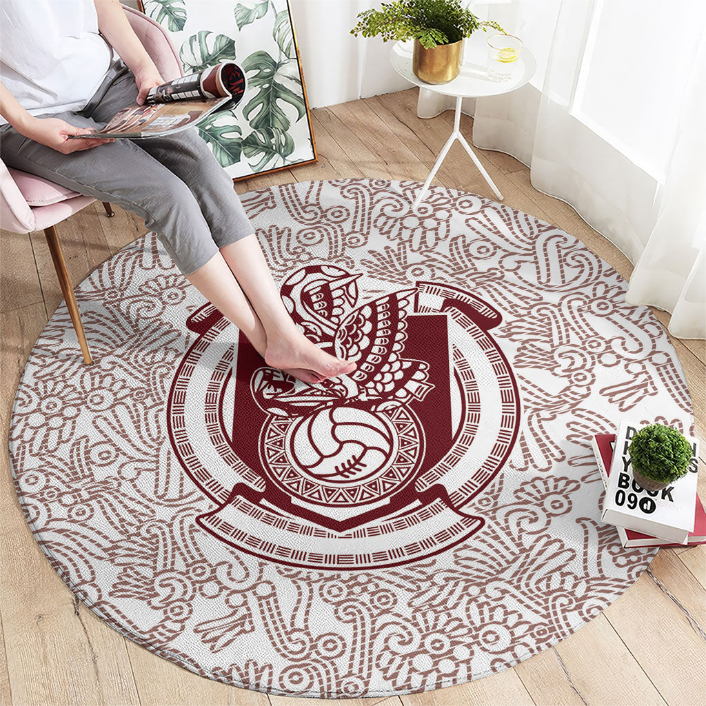 2026 World Football Host Country Mexico Round Carpet White Version