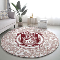 2026 World Football Host Country Mexico Round Carpet White Version