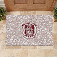 2026 World Football Host Country Mexico Rubber Doormat White Version