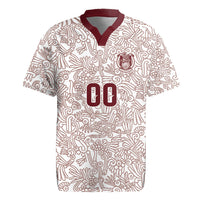 2026 World Football Host Country Mexico Custom Rugby Jersey White Version