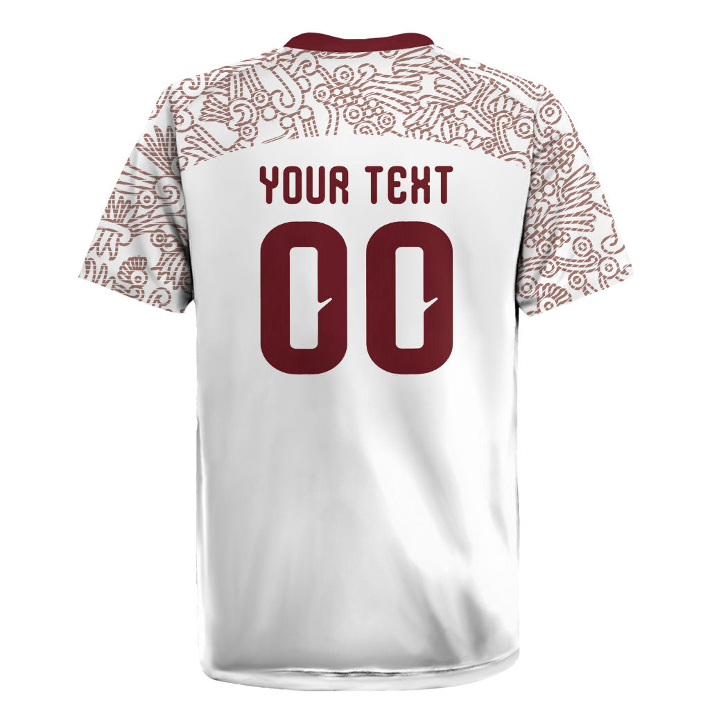 2026 World Football Host Country Mexico Custom Rugby Jersey White Version