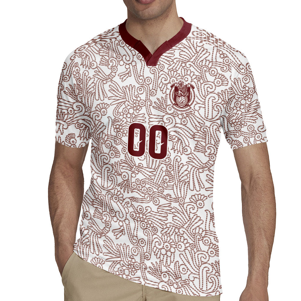 2026 World Football Host Country Mexico Custom Rugby Jersey White Version