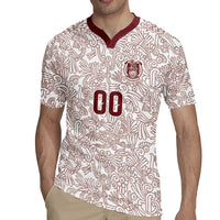2026 World Football Host Country Mexico Custom Rugby Jersey White Version