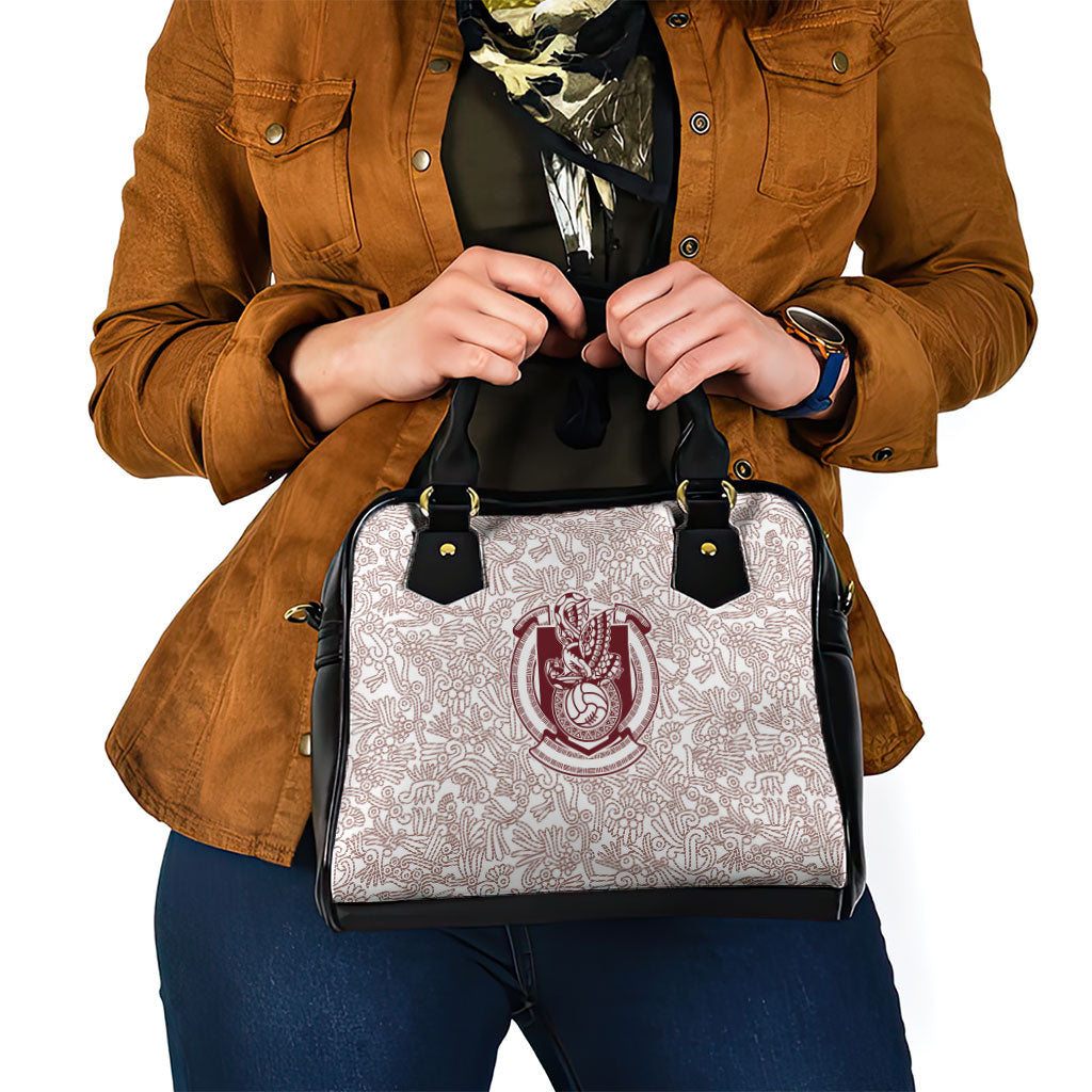 2026 World Football Host Country Mexico Shoulder Handbag White Version