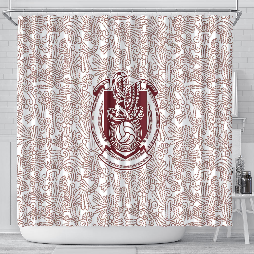 2026 World Football Host Country Mexico Shower Curtain White Version