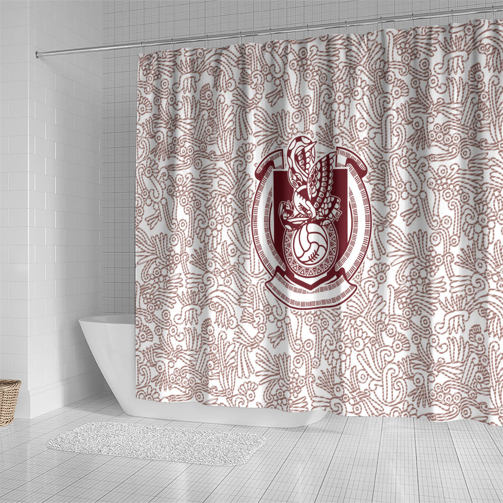 2026 World Football Host Country Mexico Shower Curtain White Version