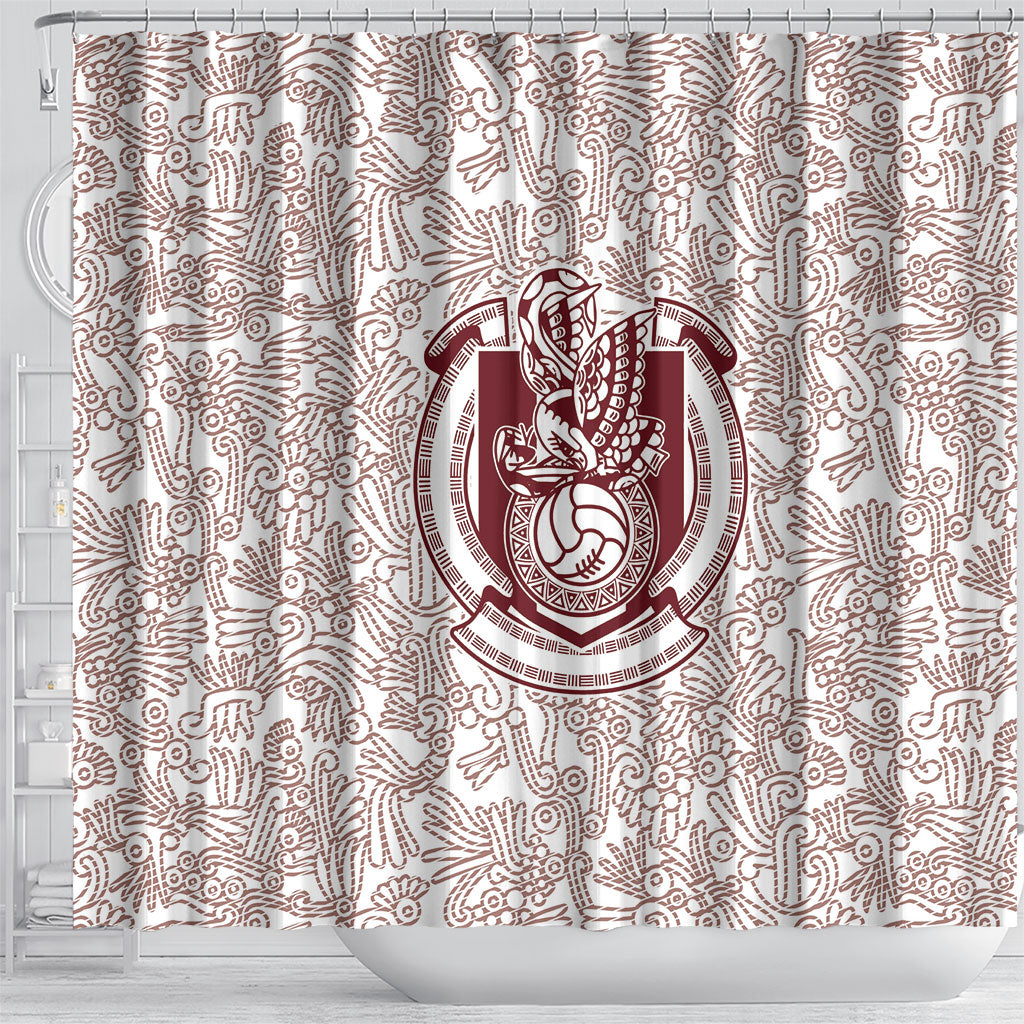 2026 World Football Host Country Mexico Shower Curtain White Version