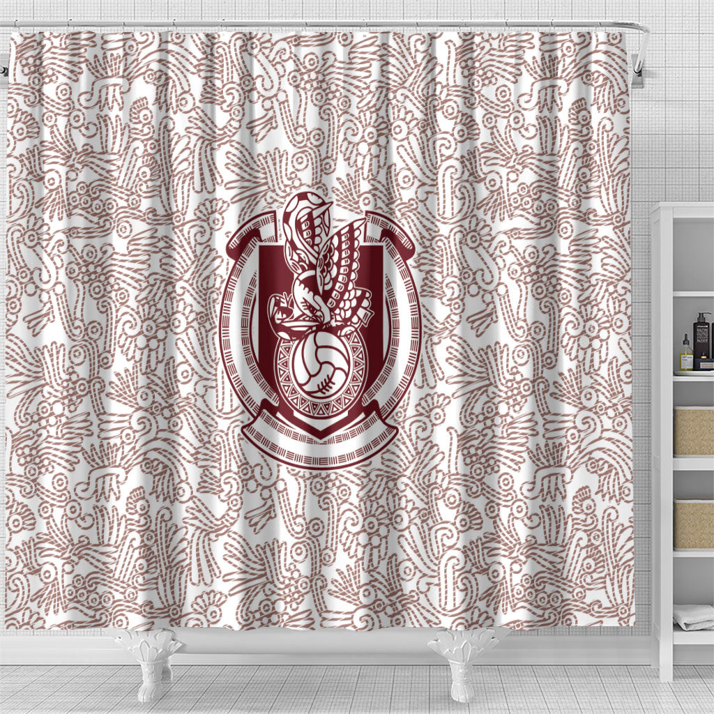 2026 World Football Host Country Mexico Shower Curtain White Version