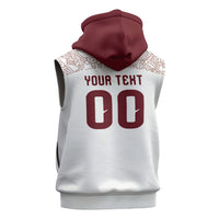 2026 World Football Host Country Mexico Custom Sleeveless Hoodie White Version